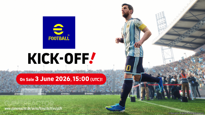 eFootball Kick-Off! llega a Nintendo Switch 2 el 3 de junio en exclusiva en formato digital y no será gratis