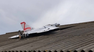 Siete drones entran en Moldavia: Uno se estrella contra una casa durante un ataque ruso nocturno contra Ucrania