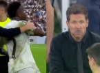 Lo que pas&oacute; entre Vin&iacute;cius y Simeone en el derbi: "Florentino te va a echar..."