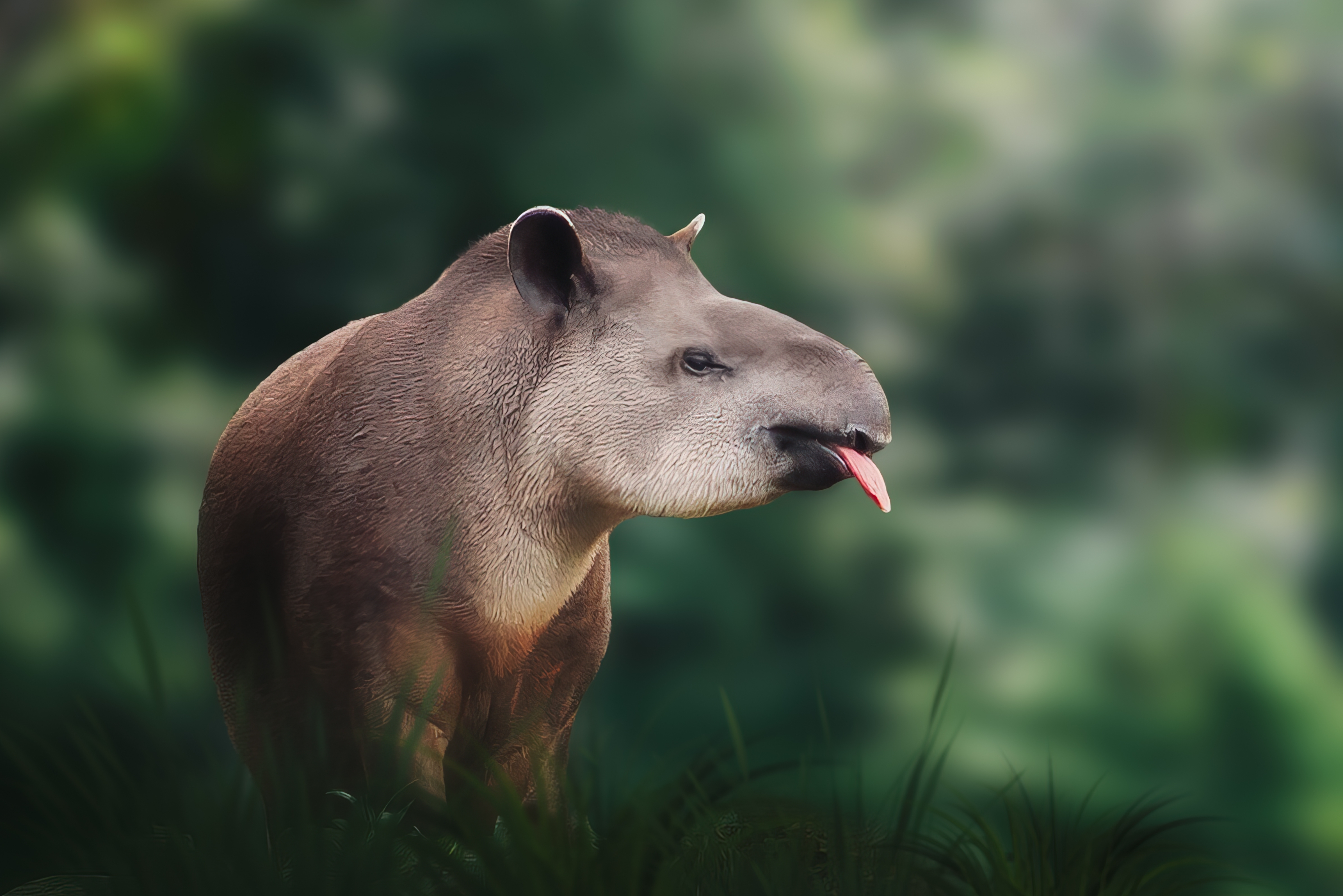 Un zoológico del Reino Unido da la bienvenida a la primera cría de tapir de las tierras bajas en 14 años