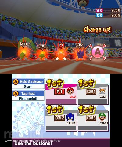 Mario & Sonic en los Juegos Olímpicos - London 2012