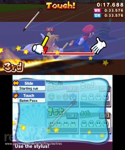 Mario & Sonic en los Juegos Olímpicos - London 2012