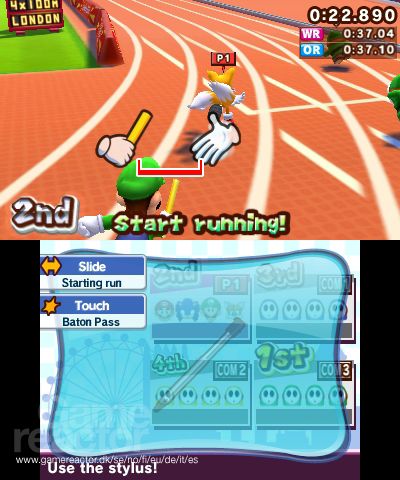 Mario & Sonic en los Juegos Olímpicos - London 2012