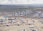 El aeropuerto espa&ntilde;ol vuelve a convertirse en centro de estacionamiento de aviones en medio de la guerra de Ir&aacute;n