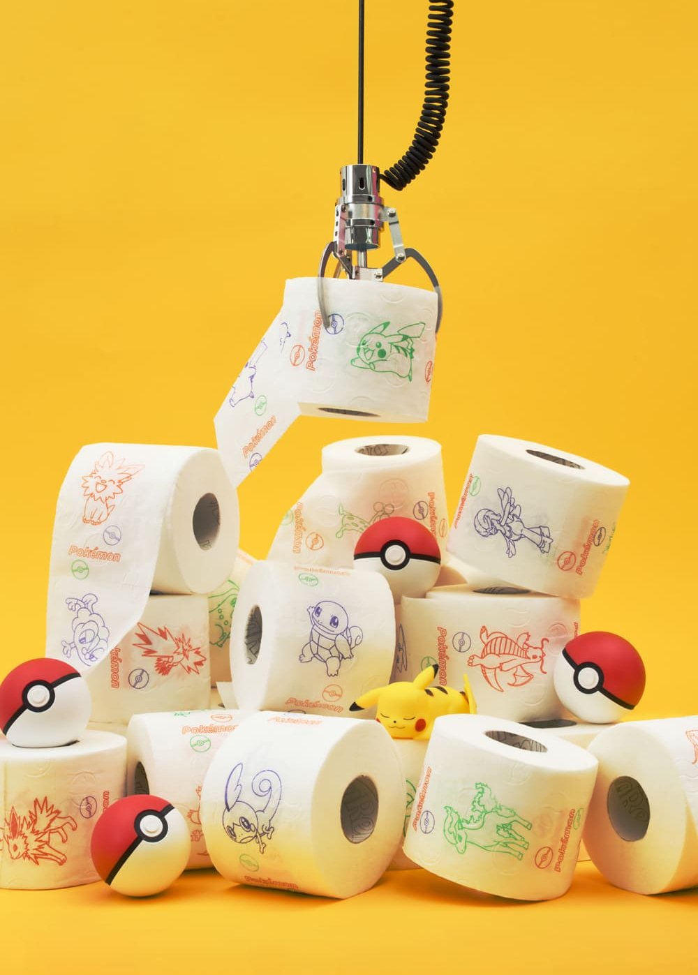 Pokémon se convierte en papel higiénico en un nuevo y extraño producto de Nintendo