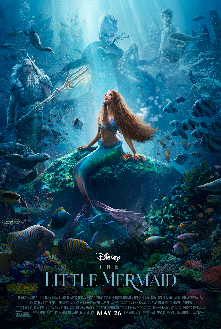 Halle Bailey exudes singing quality in new The Little Mermaid trailer