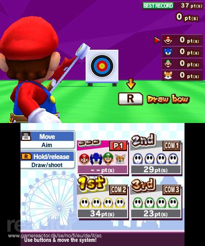 Mario & Sonic en los Juegos Olímpicos - London 2012