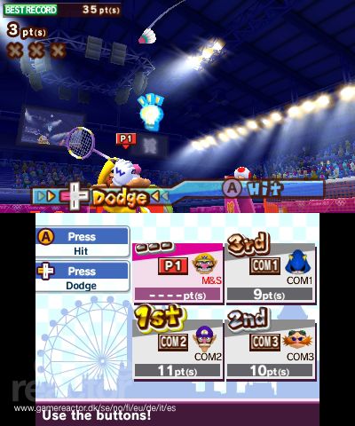 Mario & Sonic en los Juegos Olímpicos - London 2012