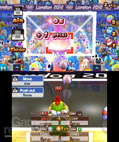 Mario & Sonic en los Juegos Olímpicos - London 2012