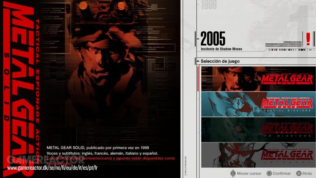 Metal Gear Solid: Master Collection Vol. 1