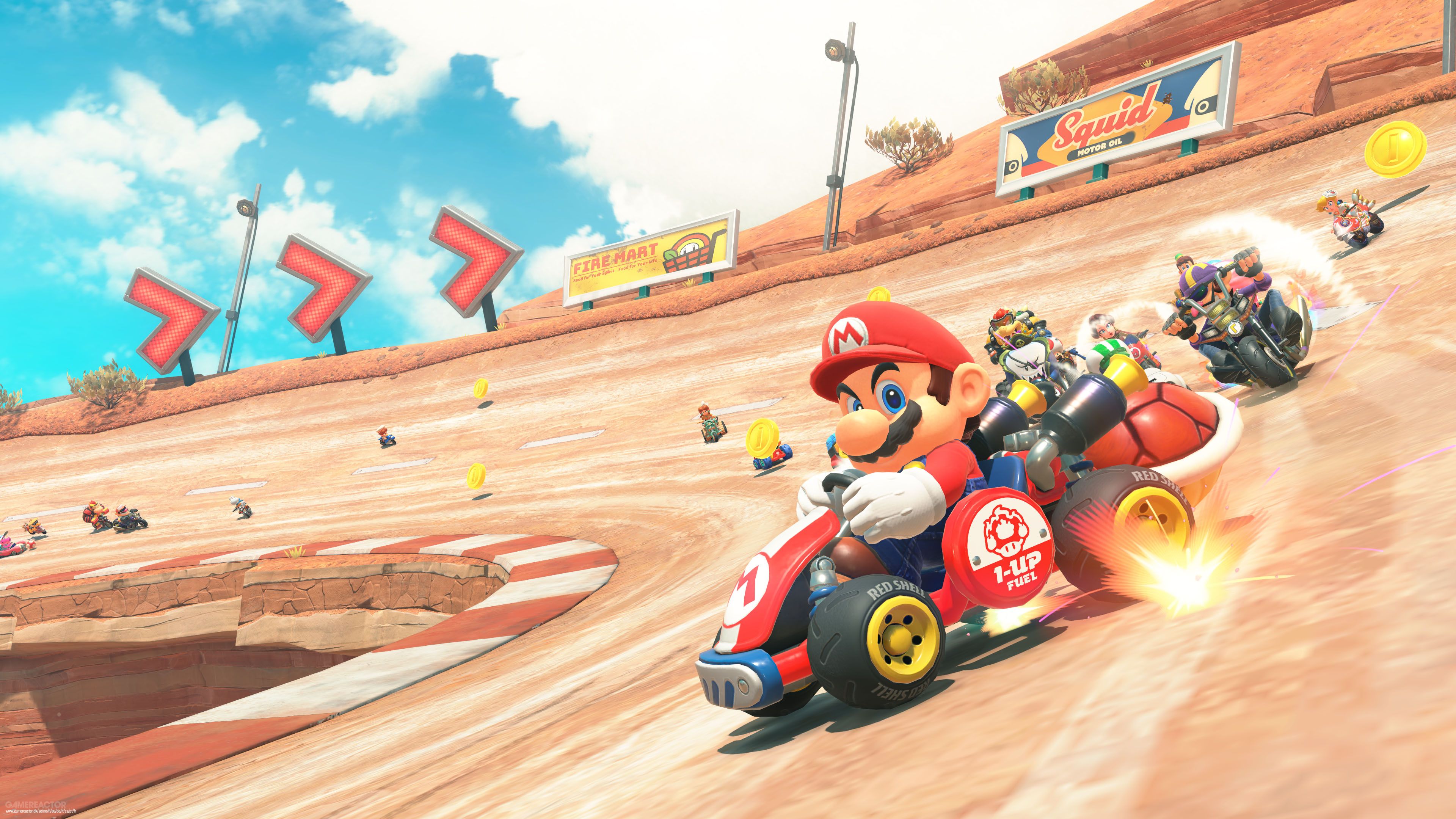 Mario Kart World se actualiza con un montón de cambios en el equilibrio de los potenciadores y soluciones de bugs