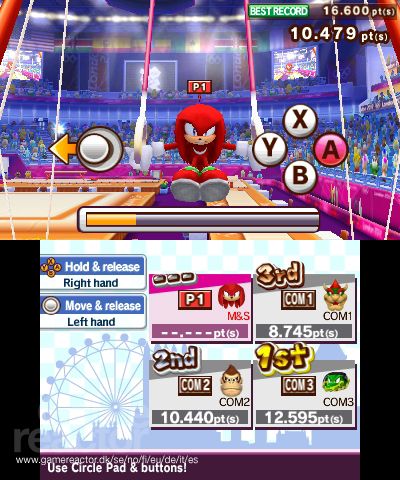 Mario & Sonic en los Juegos Olímpicos - London 2012