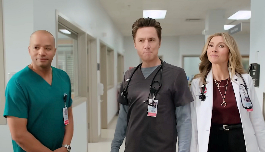 Scrubs renacimiento mostrado en un nuevo y carnoso tráiler