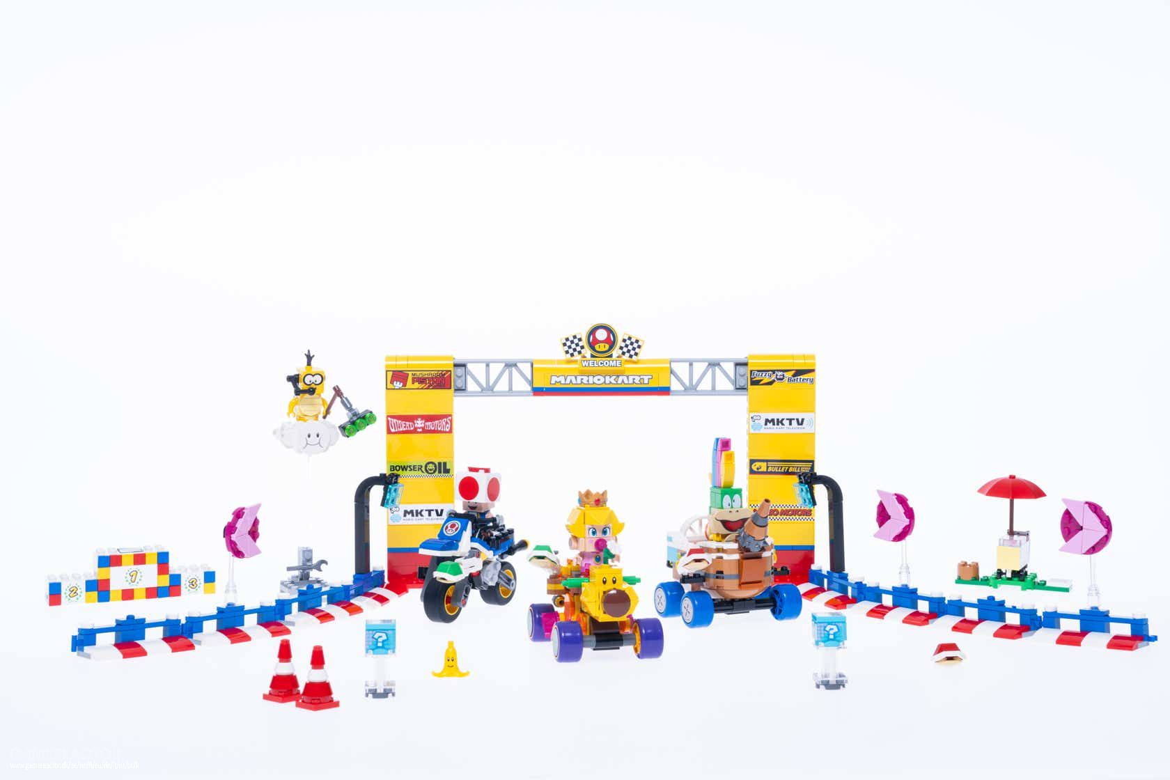 Lego tendrá una colección de sets de Mario Kart a principios de 2025