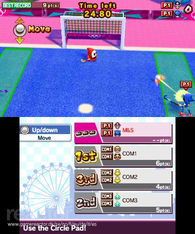 Mario & Sonic en los Juegos Olímpicos - London 2012