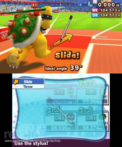 Mario & Sonic en los Juegos Olímpicos - London 2012