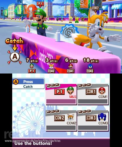 Mario & Sonic en los Juegos Olímpicos - London 2012