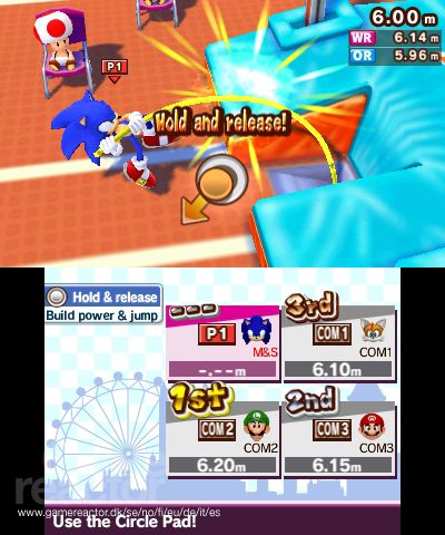 Mario & Sonic en los Juegos Olímpicos - London 2012