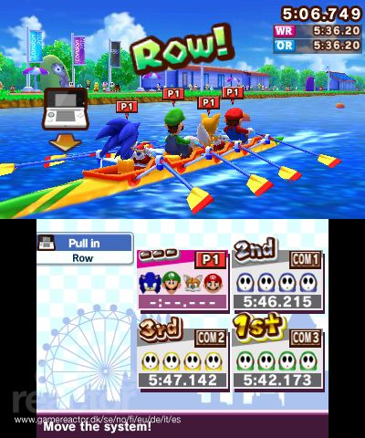 Mario & Sonic en los Juegos Olímpicos - London 2012