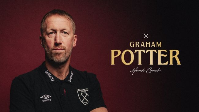 El West Ham confirma a Graham Potter como nuevo entrenador, en sustitución de Lopetegui
