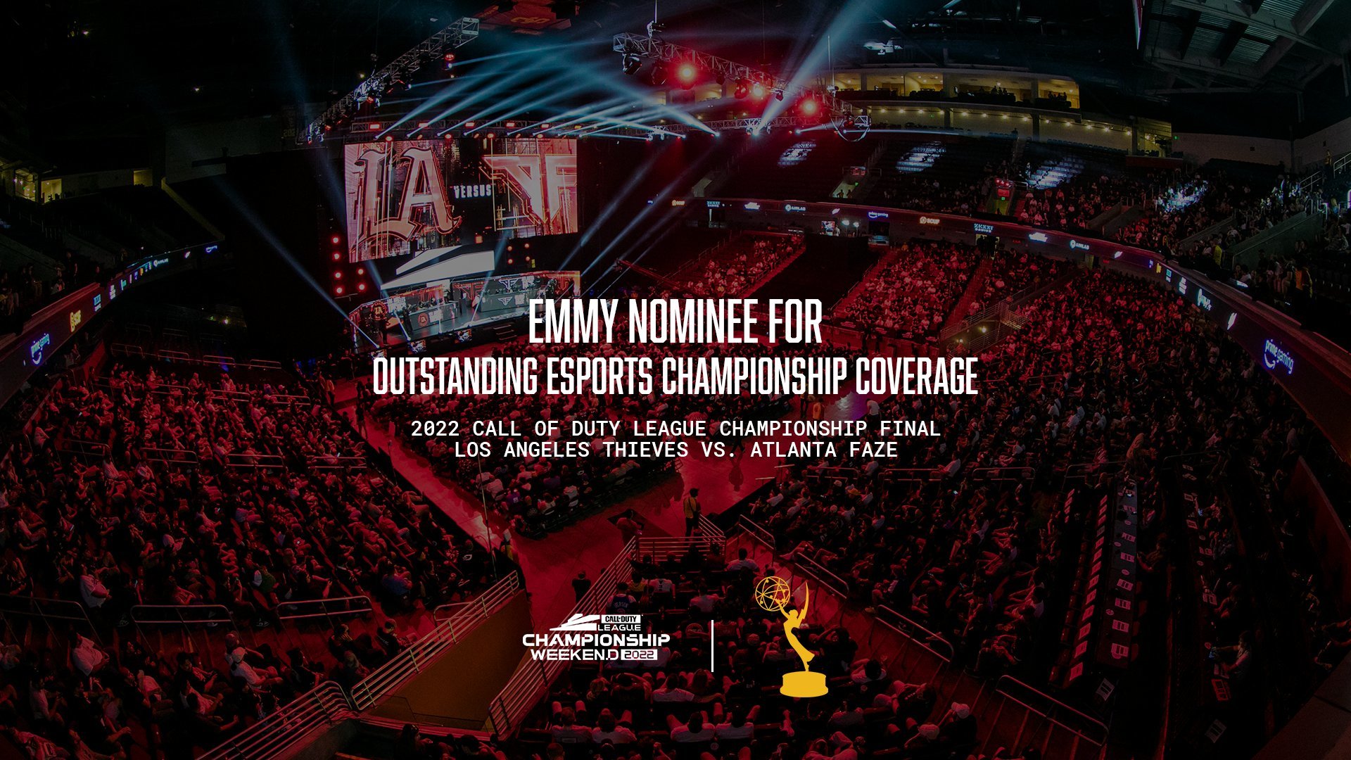 The Call of Duty League has been nominated for a Sports Emmy