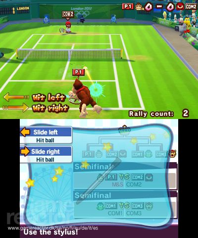 Mario & Sonic en los Juegos Olímpicos - London 2012