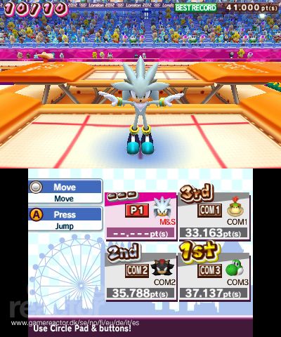 Mario & Sonic en los Juegos Olímpicos - London 2012