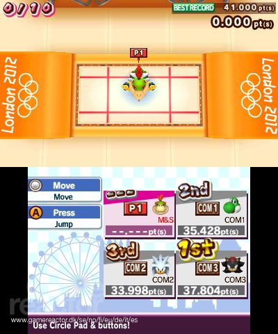 Mario & Sonic en los Juegos Olímpicos - London 2012