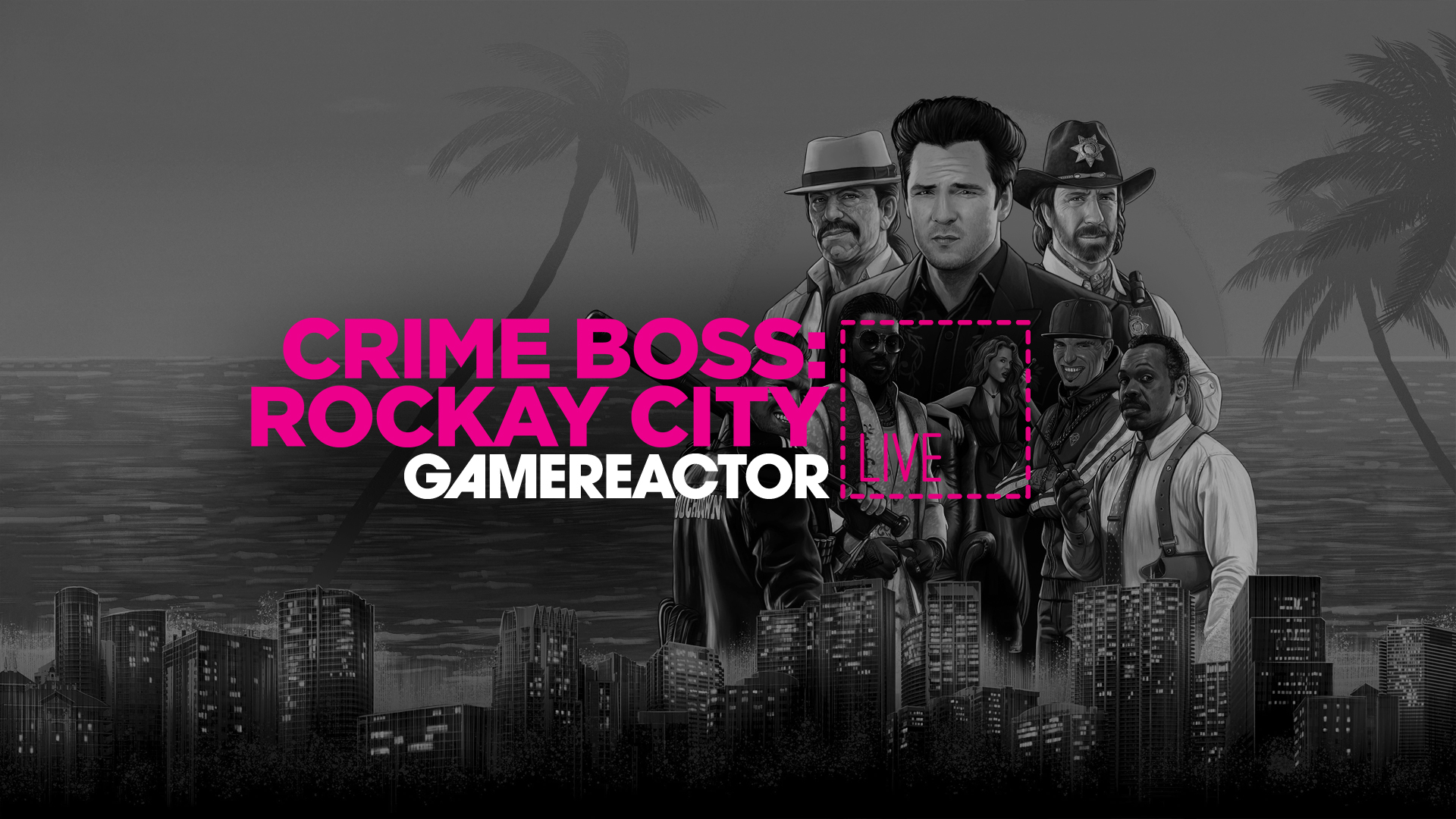 Today on GR Live we become bank robbers with Crime Boss: Rockay City