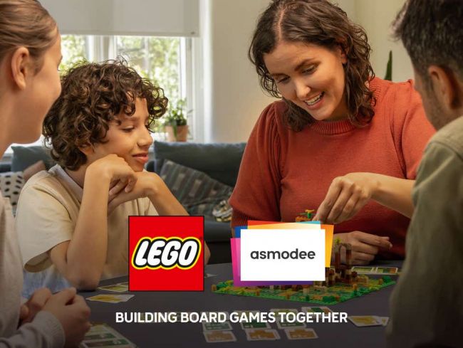 Los juegos de mesa de Lego están en camino