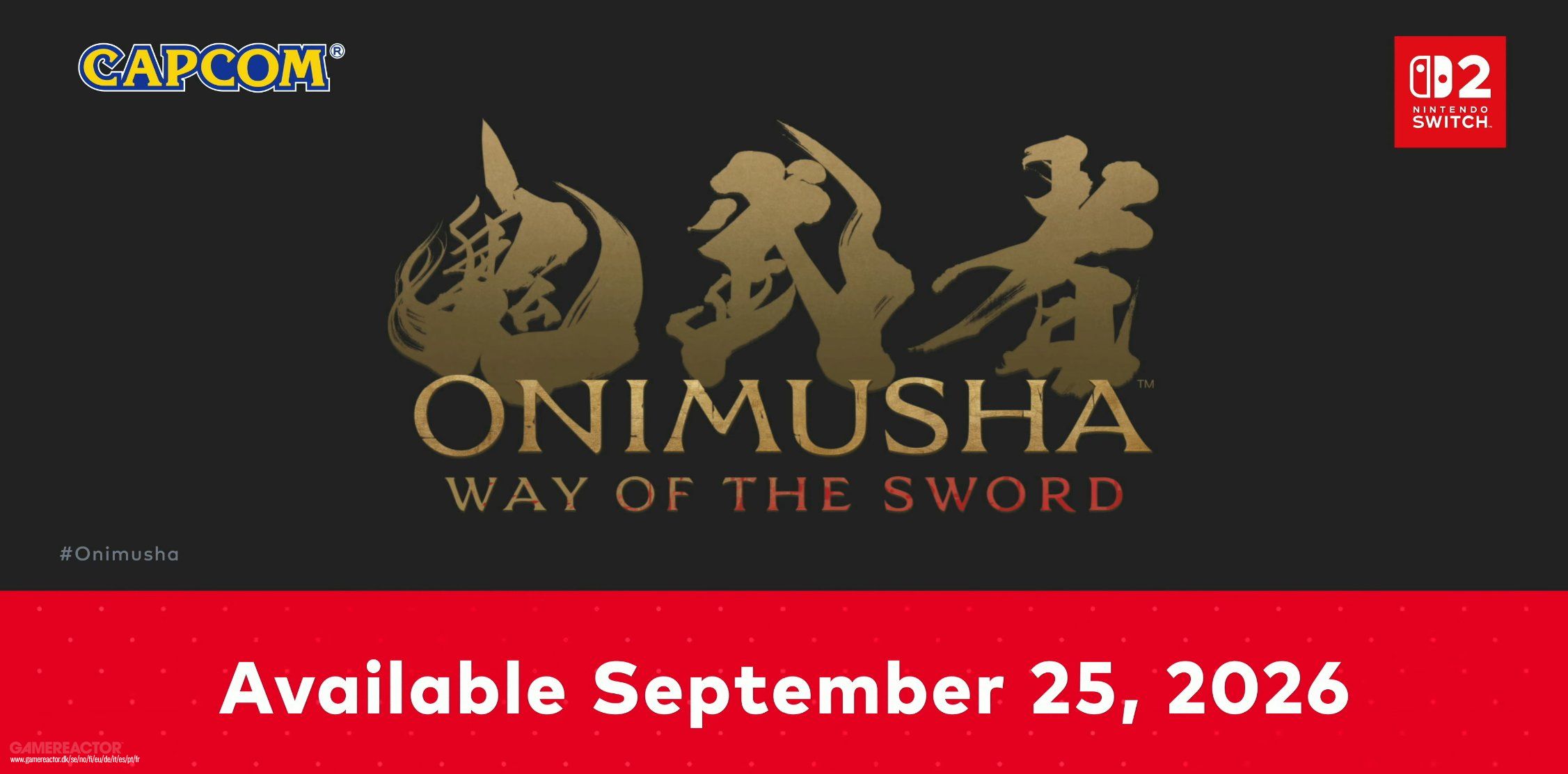 Confirmado - Onimusha: Way of the Sword el 25 de septiembre, también en Nintendo Switch 2