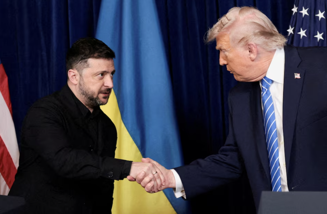 Zelensky se dirige a Davos para mantener conversaciones con Trump