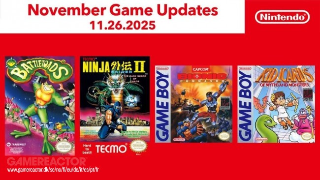 Kid Icarus, Ninga Gaiden y Battletoads llegan a Nintendo Switch Online