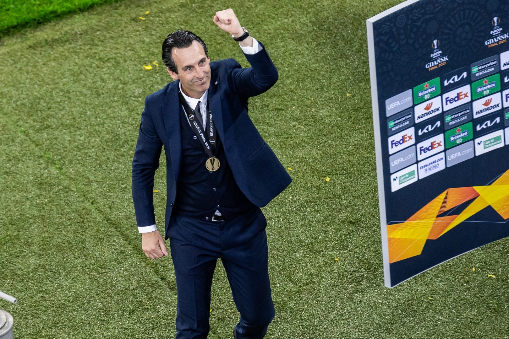 Unai Emery extiende su increíble récord en la Europa League