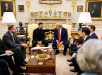Zelensky insta a Trump a visitar Ucrania