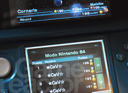 ¡Medalla de oro en Corneria!