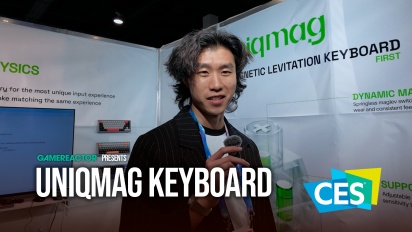 Un teclado levitante - Uniqmag en CES 2026