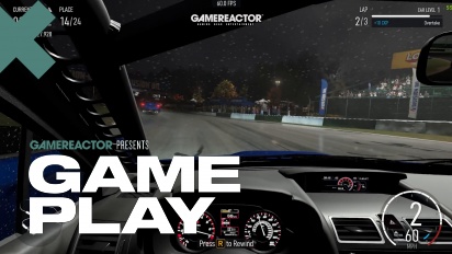 Forza Motorsport - Gameplay de PC con el Subaru STI en Maple Valley de noche y lloviendo | carrera completa