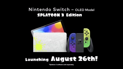 Nintendo Switch - Modelo OLED edición Splatoon 3