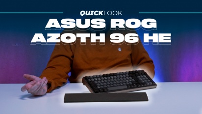 ASUS ROG Azoth 96 HE (Quick Look) - Elegante y compacto