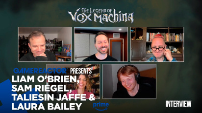 Cómo conseguir que Andy Serkis se una a tu programa - The Legend of Vox Machina Entrevista con Taliesin Jaffe, Laura Baily, Liam O'Brien y Sam Riegel