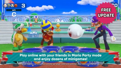 Super Mario Party - Online Update Trailer (v.1.1.0)