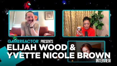 Una historia de compañeros e impostores - Among Us Entrevista con Elijah Wood y Yvette Nicole Brown