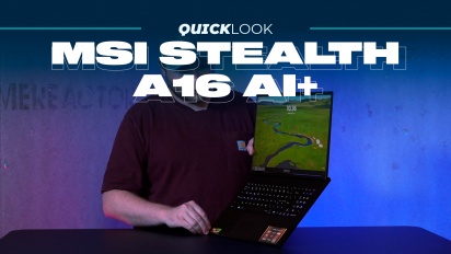 MSI Stealth A16 AI+ (Quick Look) - Súper delgada, sorprendentemente elegante
