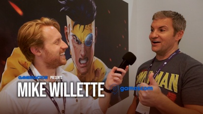 Escaramuzas de superh&eacute;roes - Invincible VS Gamescom 2025 entrevista con Mike Willette de Quarter Up