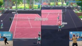 Nintendo Switch Sports - Gameplay de Tenis VS y Dobles Co-op