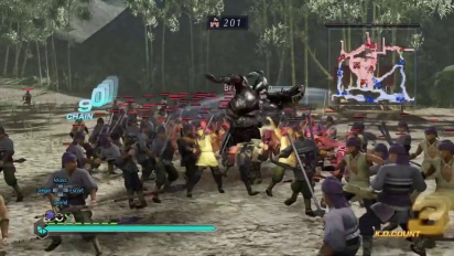 Dynasty Warriors 8: Empires - Sabatons Gameplay Trailer