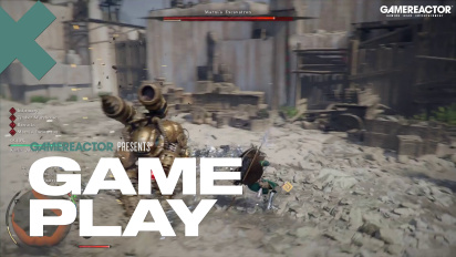 Crimson Desert - Excavatron Gameplay de la lucha contra jefes