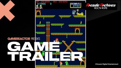 Arcade Archives 2 Roc'n Rope - Ya a la venta (PS5 y PS4)