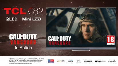 TCL C825 4K Mini LED - Call of Duty Vanguard en acción